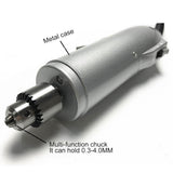 220V/110V Mini Adjustable Variable Speed Engraving Pen jewelry/wood/soft metal electric hand drill with collet Polishing hine