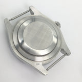 40mm Sapphire Steel Watch Case Fit Mingzhu DG2813/5833 Auto Movement Back Transparent Glass