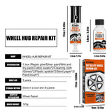 Adhesive Effective Alloy Repair Kit Sier Wheel Fix Curb And Paint Rim Surface