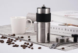Two type Manual Ceramic Grinder Stainless Steel Adjustable Coffee with Storage Rubber Loop Easy Cleaning