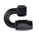 AN4/AN6/AN8/AN10 Straight 0°/45°/90°/180° Degree Aluminum Swivel Hose End Fitting Adapter Oil Fuel e NPT PLUG Wholesale