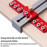 1 Piece Cabinet Hardware Jig Tool Adjustable Drill Template Guide Tool For Installation Of Drawer