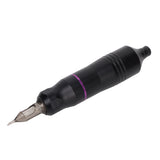 Tattoo Machine Pen Smoothing Needle Stroke Tattoo Pen Power Supply Set 2 Foot Pedal Mode Comfortable Grip for Eyeliner