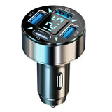 66W 4 5 Ports Fast Charging PD Quick Charge 3.0 USB C Car Charger Adapter For Android Phone 13 12 Xiaomi Huawei with retail box