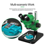 Multi-function rotary Cell phone motherboard repair CPU chip fi Microscope mini fixture