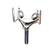 Set Stand Holder Musical Instrument Accessory Sturdy Hardware Double Bracket for Tom Drum