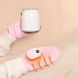 Rechargeable Quick Heating Winter Warm Adjustable Electric Heated Gloves Portable Smart Fingerless