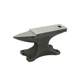 Portable Horn Anvil Alloy Steel Forming Work Surface Bench Tool Metal Beat Pad With Walnut Base For Gold Silver Jewelry Making