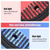 Electric Spray Massage Growth Vibration Head Massager Brush LED Anti Hair Loss Scalp Liquid Medicine Atomizing Comb