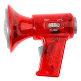 Comfortably Held Megaphone Changer Amplify Your Voice 3 Different Voices Role Cosplay Toy Easy to Carry