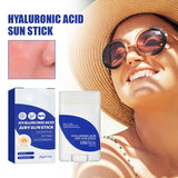 Sunscreen Waterproof SPF50+ UV Proof Hydrating Moisturizing Portable Sunblock Stick for Outdoor Use 22g