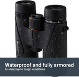 Celestron TrailSeeker 8X42/10x42HD Astronomy Binoculars Phase and Dielectric Coated BaK-4 Prisms Waterproof & Fogproof Telescope