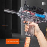 New Electric Soft Bullet Subhine UZI Model Shooting Toy Gun Pistol Outdoor Toys For Children Adults Best Gifts