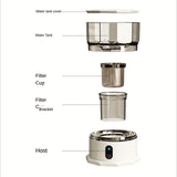 1pc, Mini Coffee Maker, Coffee Brewer, Fully Automatic Hand Brew Coffee Drip Pot, Extraction Coffee Maker