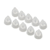 10pcs Double 6mm Improve Hearing Vent Bass Domes MiniFit High Translucency Noise Reduction for Replacement