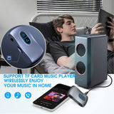 2022 Bluetooth 5.0 Receiver 3.5mm AUX Audio Wireless Adapter In-Car Handsfree for PC Speaker Headphones TF Music Player
