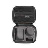 For DJI OSMO Action 3 Camera Black Portable PU Storage Bag Anti-fall Handbag Action Camera All-round Set Accessories