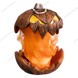 Halloween Decoration Realistic Sounding Pumpkin Sound Control with Light Up Eyes Party Favor Festivals Gadgets