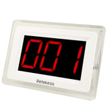 White T114 Call Button Reception Display Chess Room Restaurant Internet Cafe Tea House Ordering