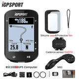 BSC200C iGPSPORT BSC200 C ANT+ GPS Bicycle Computer Route Navigation Wireless Speedometer Support Powermeter Cycg Odometer