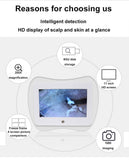 11Inch LCD Skin Scalp Hair Analyzer Detector Digital Microscope Magnifier Skin Hair Blackhead Follicle Scalp Detector 200X
