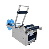 Semi Automatic Round hine 120W 220V/110V Adjustable Labeg Label Applicator Stainless Steel Bottle Labeler