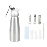 With Three Nozzles 500ml 1000ml Cream Whipper Aluminium Whipped Cream Butter Dispenser Dessert Tools Professional