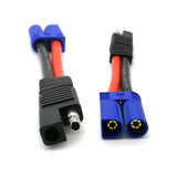 DIY 10 AWG Male Power Automotive Adapter Cable Wire SAE To EC5 Female Plug Connector