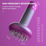 Multifunctional EMS Body Vibration Massage Machine Hot Compress Massage Brush Body Wireless Body Electric Massager