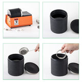 Electric Rotary Tumbler Capacity 2.5KG Single Drum Beads Rock Stones Gold Sier Jewelry Jade Metal Small Polishing hine