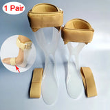 1Pair Adjustable Drop Foot Brace AFO Spt, Ankle Stabilization Orthosis Support for Stroke, Charcot Achilles Tendon Contract