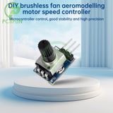 servo electric tuning tester PWM control DIY brushless fan model aircraft motor speed controller Small size
