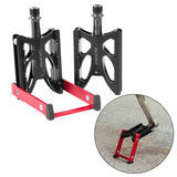 Folding Bicycles with Stand Kictand Cycg Accessories Pedal Support Easy Installation Road Bike Pedals for Adults