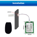 30dB~130dB Onboard Module TTL/RS485 Industrial Grade Sound Sensor 4.5V~5.5V/10~28V Noise Generator Decibel Tester