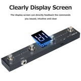 M-VAVE Chocolate BT Rechargeable 4 Buttons MIDI Controller Pedal APP Control with Wireless Transmission System