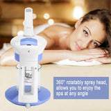 2-in-1 Facial Steamer Hair Therapy Steamer  Home Ozone Steaming Ion Sprayer Skin Care Machine for Home