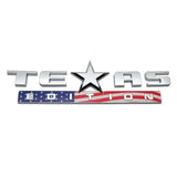 Texas Edition ABS Side Door Sticker Stick On Emblem Badge Cool And Stylish Car Decal