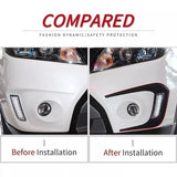 Car Front Light Fog Lamp Garnish Strip Eyebrow Cover Trim For Suzuki Vitara 2016-2020