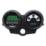 For Brazil TITAN for Honda CG150 2004-2009 Fan150 Newest Digital LED Electronics Motorcycle Temperature Meter Speedometer