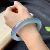 Women's Jade Jade Bracelet Ice-like Floating Flowers Jade Violet Bracelet