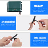 Solar Drip Kit Automatic Irrigation System Set for Garden 7 Timing 30 Watering Modes 32.8FT