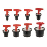 Marine T Handle Leakproof Drainage Boat Accessories Adjustable Rubber Expansion Twist Turn Drain Plug