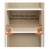 Aluminum Alloy Quick Positioning Installation Aid Woodworking Fixed Cabinet Wardrobe Door Artifact