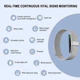 Smart Electronic Bracelet - 2208A Heart Rate, Blood Pressure Monitor, Pedometer, Waterproof Sport Fitness Tracker for Men and Women