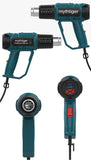 2000W hot air gun KIT set LCD Display Temperature and wind speed control Hot Air Heat Gun for Soldering Thermal Blower