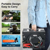 300bar 4500psi Fast Iation 12V Power Converter No Oil Hunting Snorkeg PCP Paintball Air Compressor For Gas Bottle