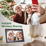 Andoer 18.5" Large WiFi Photo Cloud Digital Picture Frame 1920*1080 IPS Touch Screen Control Share Photos via APP
