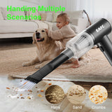 Portable Handheld Car Vacuum Cleaner - Ideal for Small Households and Pet Hair Removal
