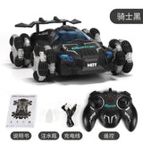 Straight drift high-speed racing 2.4G remote control spray music light USB charging children's toy car