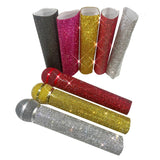Cover,Sparkly Bg Rhies Mic Handle Sleeve for Party&TV Show,for Most Wireless Microphones, Multicolor